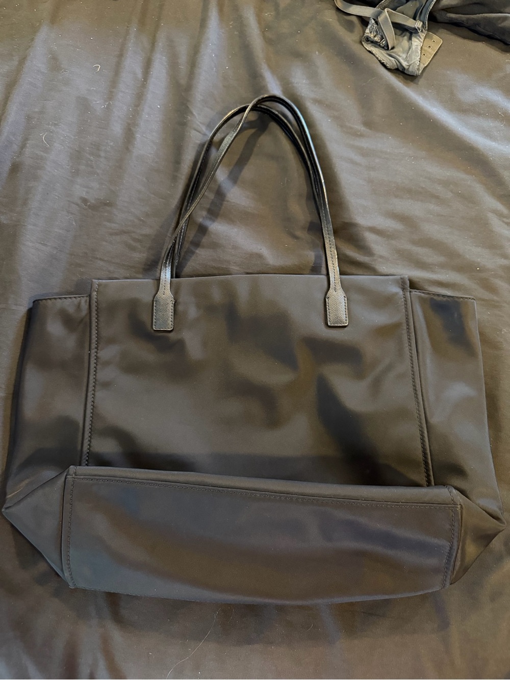 Black Kate Spade New York Blake Avenue Taden Nylon Tote Bag Purse Handbag - Picture 2 of 12